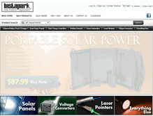 Tablet Screenshot of instapark.com